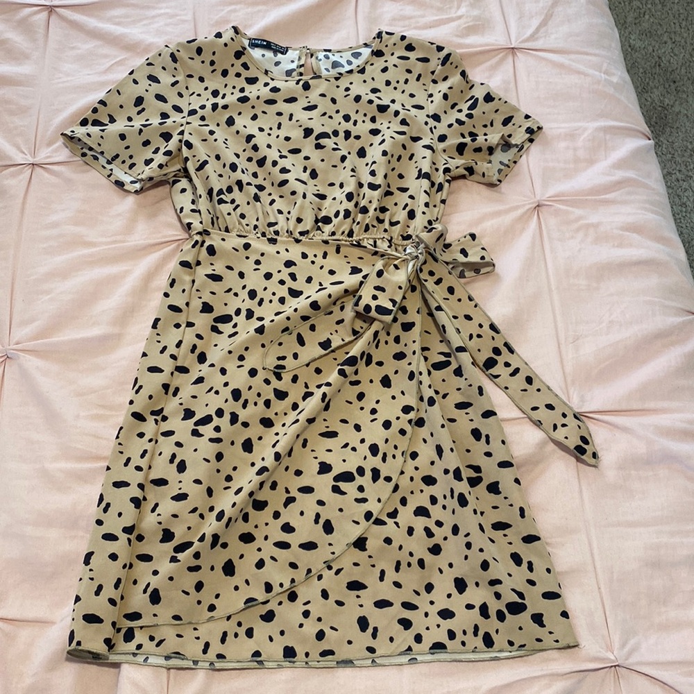 Shein wrap dress